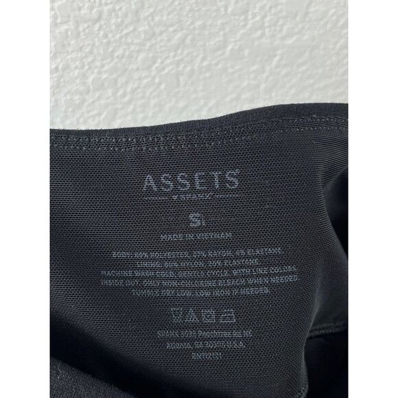 Assets by Spanx Women's Ponte Shaping Leggings Black Size Small Athleisure - Picture 8 of 9